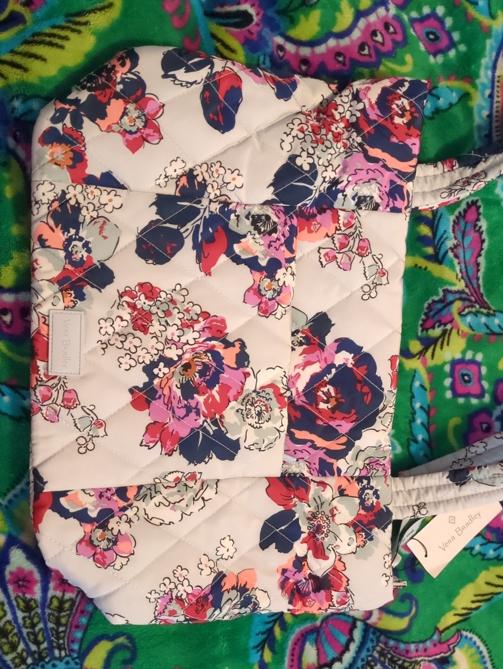 Ultralight Small Vera Exuberant Floral Vera Bradley Retired Pattern